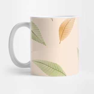 Leaf pattern Mug